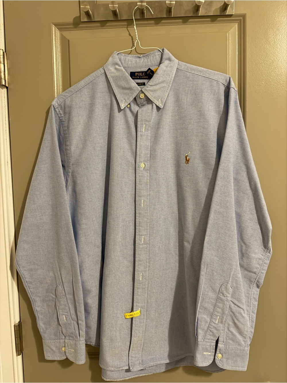 Ralph Lauren Light Blue Button-Down Oxford Shirt